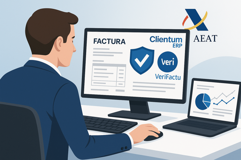 VeriFactu y Clientum ERP
