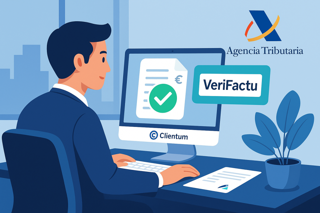 VeriFactu y Clientum ERP: