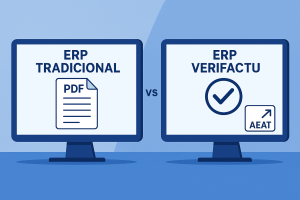 ERP tradicional vs VeriFactu